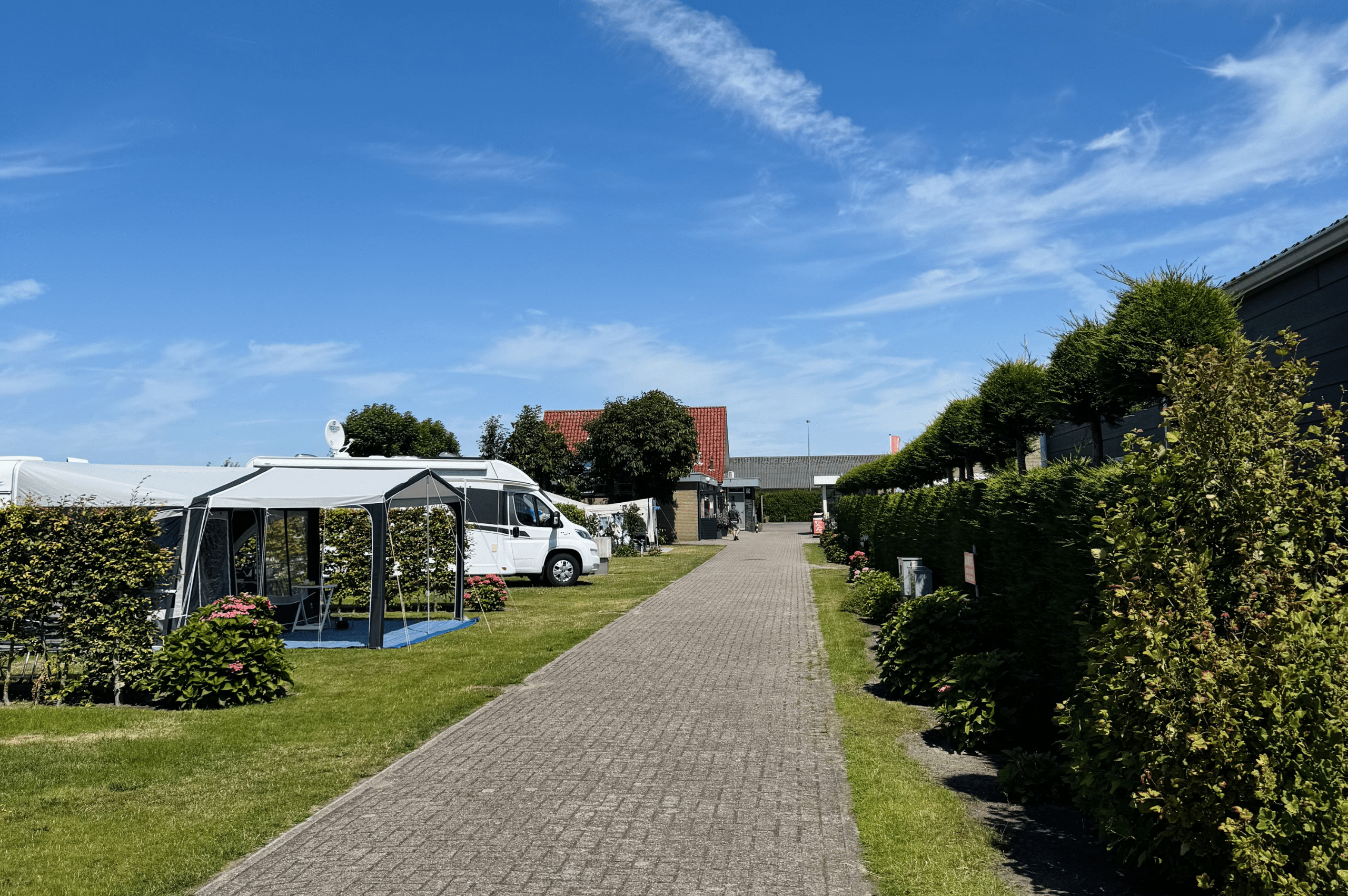 Comfortplaats caravan en camper