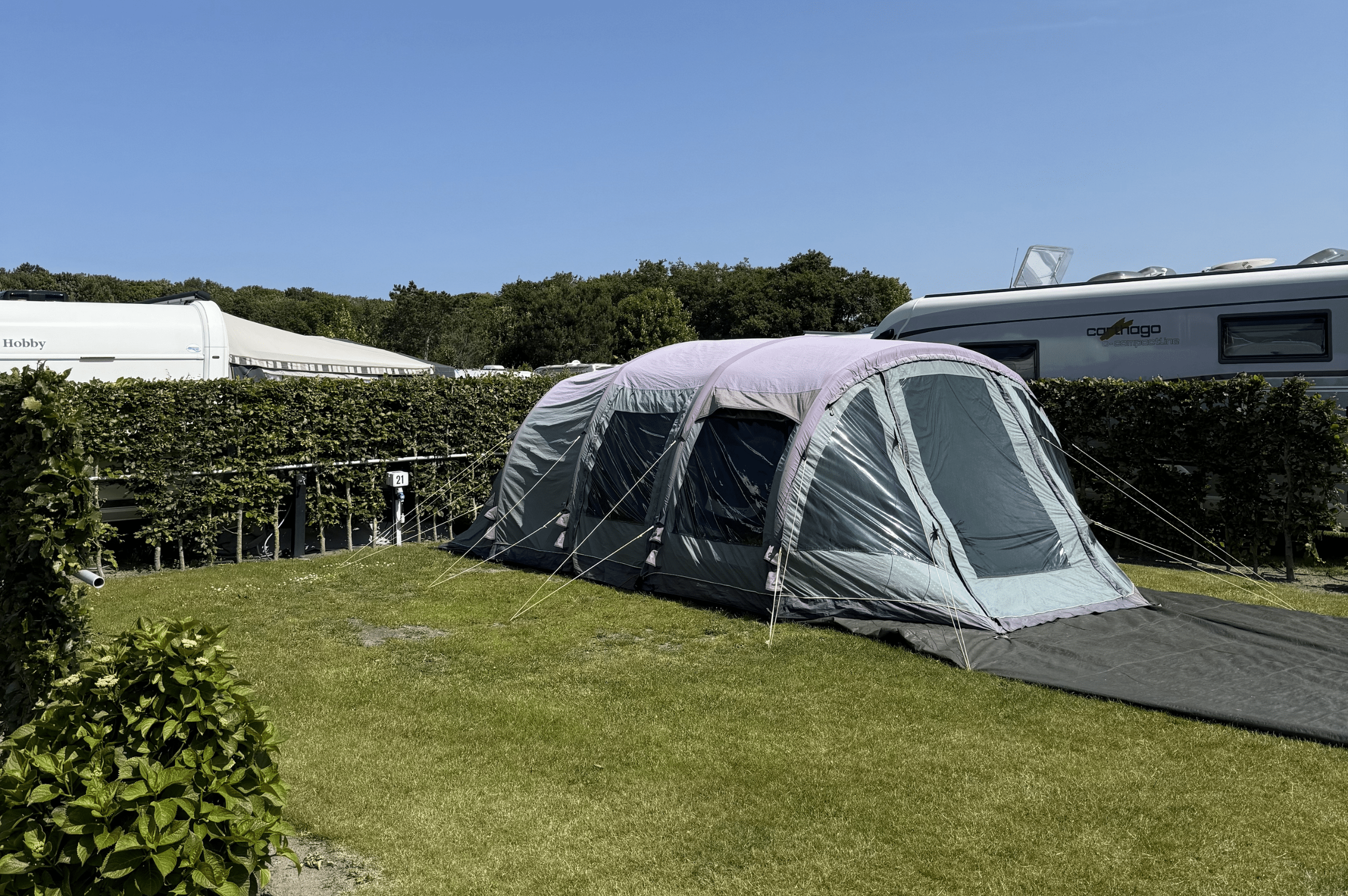 Comfortplaats tent