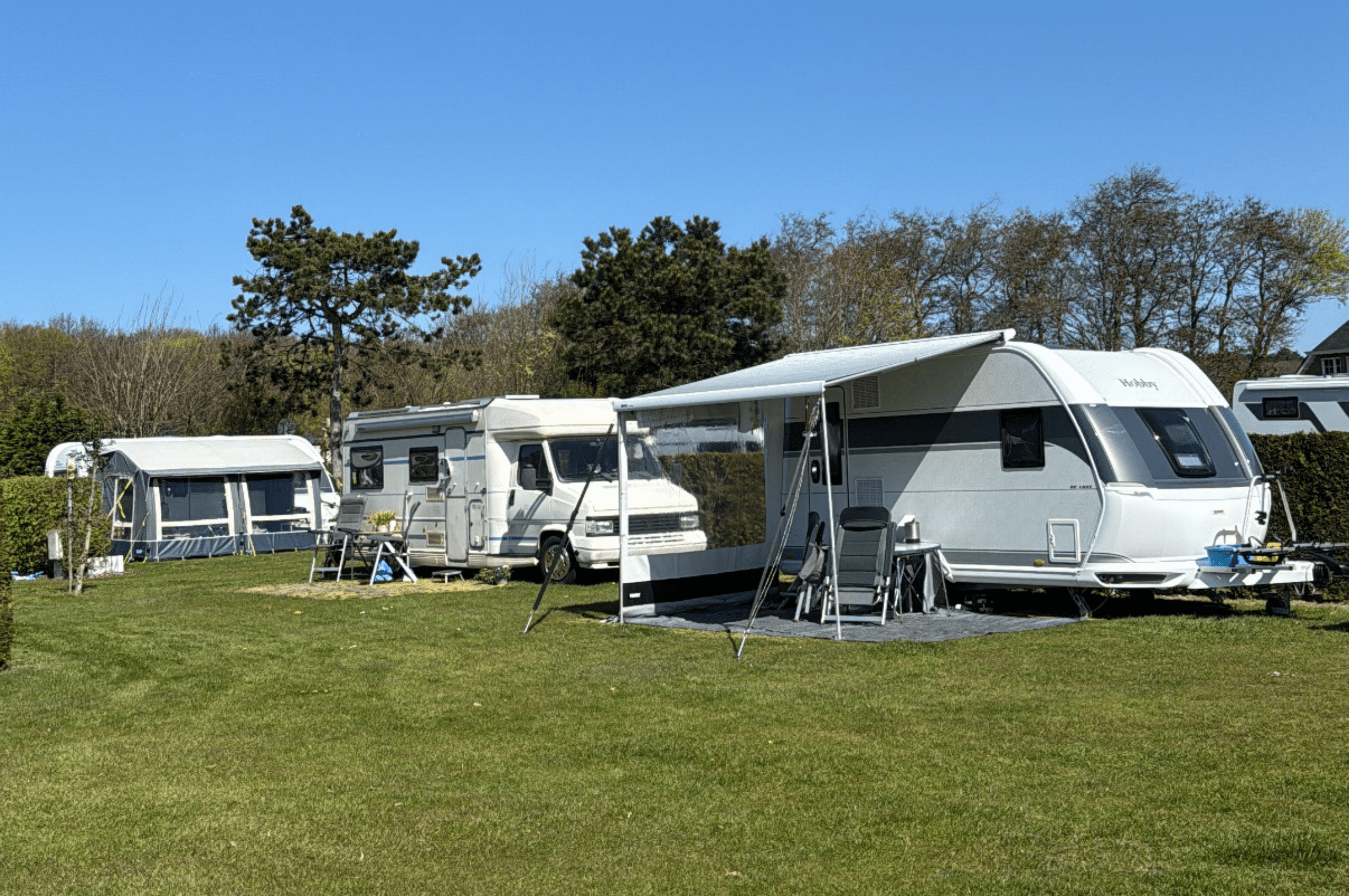Standaardplaats caravan